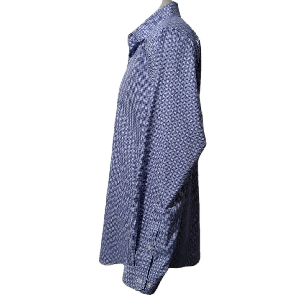 Banana Republic Dress Shirt Mens Size XLarge Collared Long sleeve Grant Slim Fit